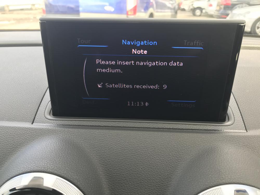 SAT NAV ISSUE  X.JPG