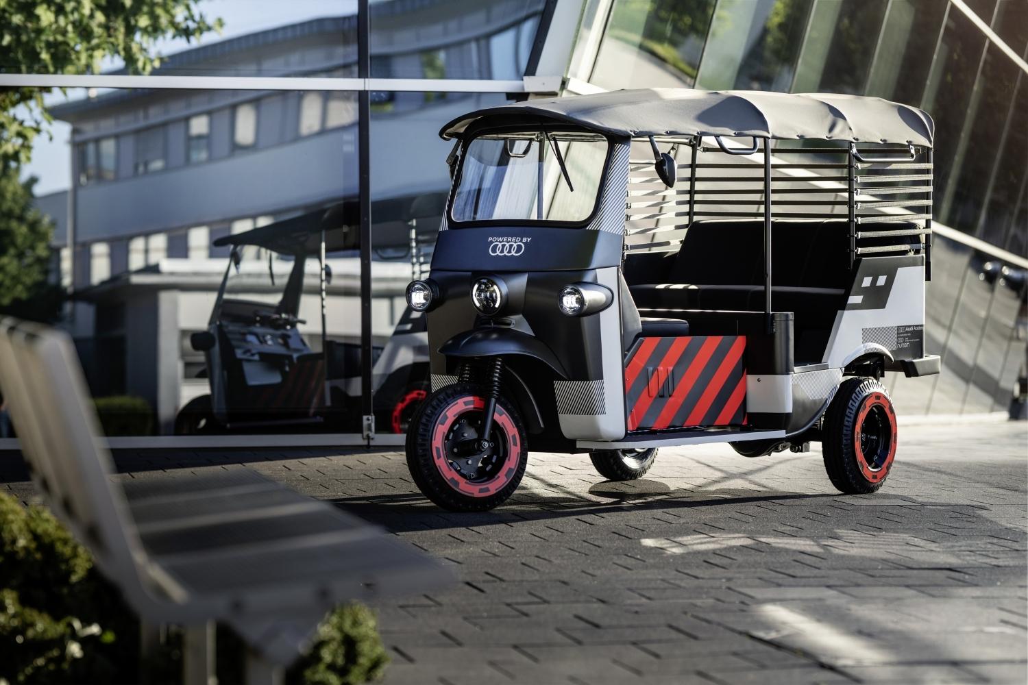 More information about "Second-life use: Audi e-tron battery modules power electrify rickshaws in India"